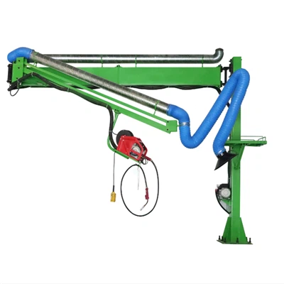 Braço alimentador de fio elétrico